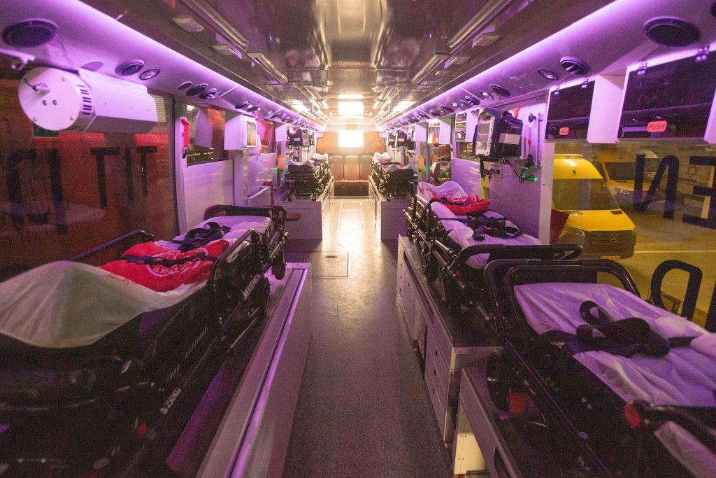 7 Beds and 10 Seats: Meet the Ambulance Bus