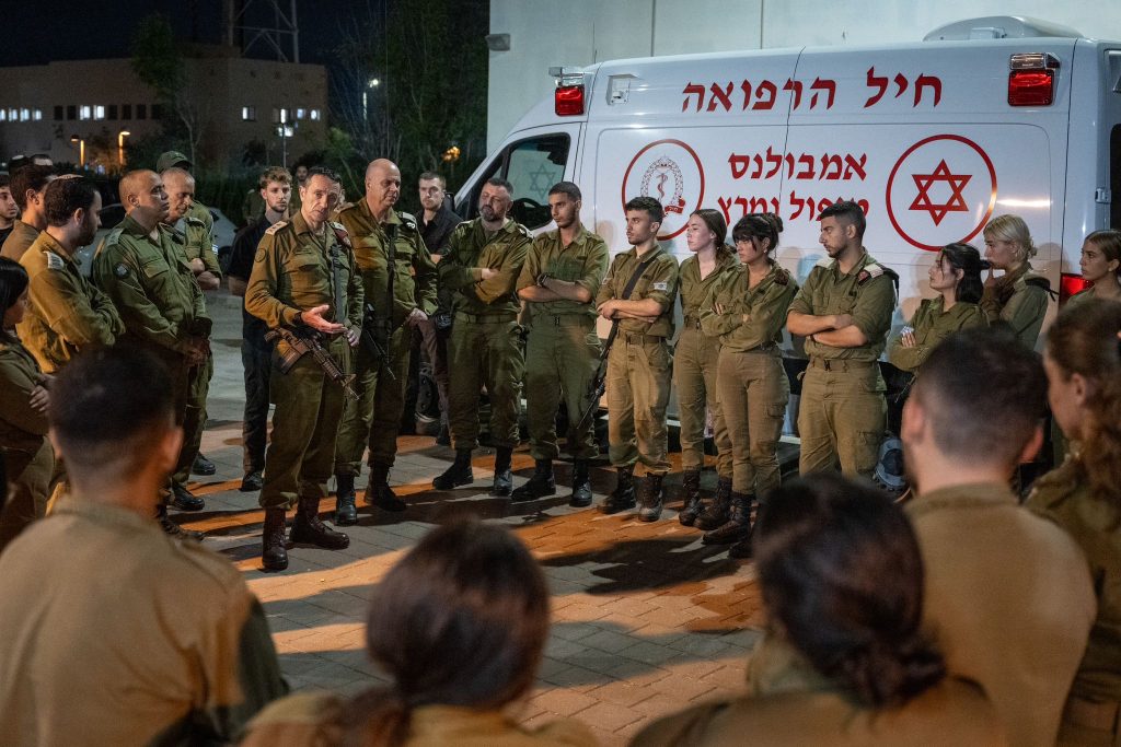 Halevi at the Golani Base: Golani Recorded Many Achievements in the War and Dealt Resolutely