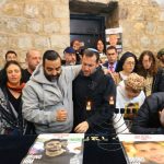 Families of Hostages Light Hanukkah Candles at Joseph’s Tomb
