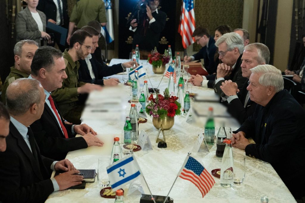 Defense Minister to US Senators: “Our Priorities are Iran’s Nuclear Threat, the Hostages, and Destroying Hamas”