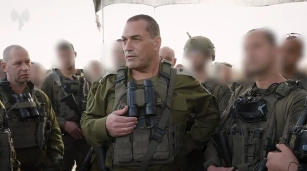 IDF Chief of Staff on First Day: “We Will Lead to a Decisive Victory Against All Enemies”
