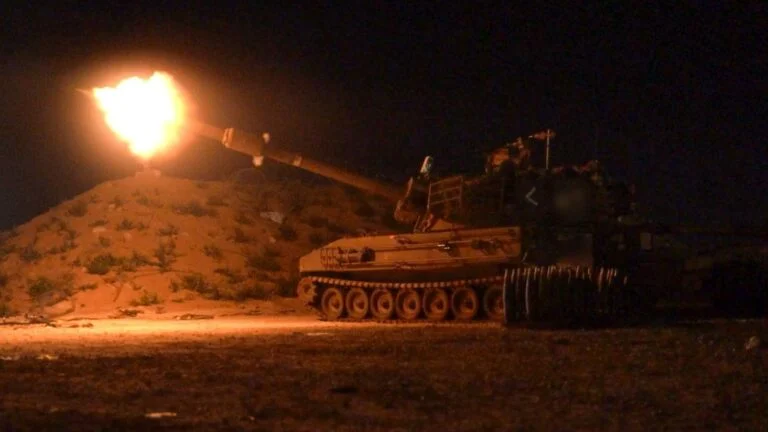 Artillery Barrage Marks New Phase in Gaza Fighting