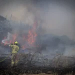 The Battle against the Wildfires Carries On, Weather Shifts in Israel’s Favor