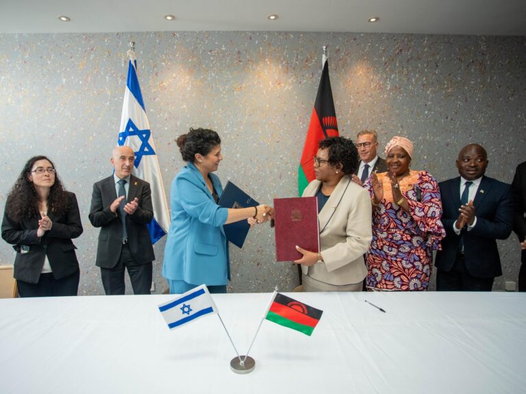 New Labor Deal Deepens Israel’s Cooperation with Malawi