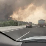 Fire Breaks out in Central Israel, Evacuation Underway in Pedaya