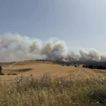 Neve Shalom Evacuated as Fires Rage Near Mesilat Zion