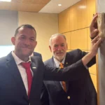 Sealing the Partnership with a Mezuzah Made of History