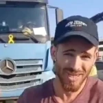 Symbol of Hostages Appears on Trucks Sending Aid to Gaza