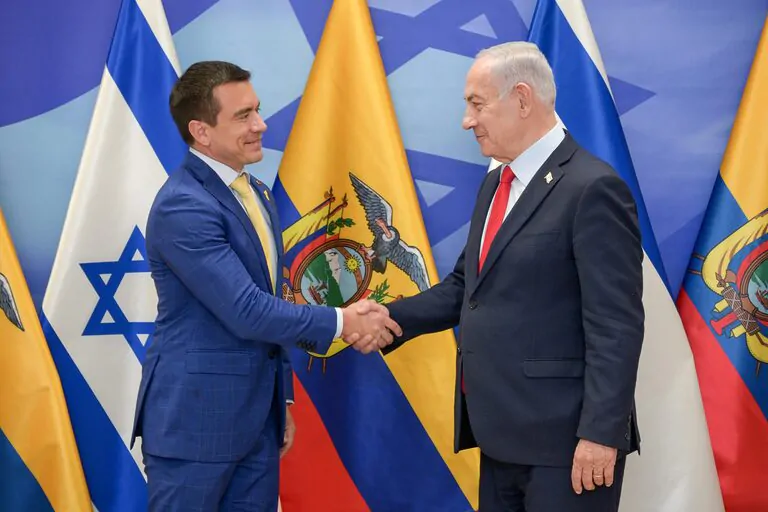 Ecuador to Open Innovation Center in Jerusalem After Presidential Visit