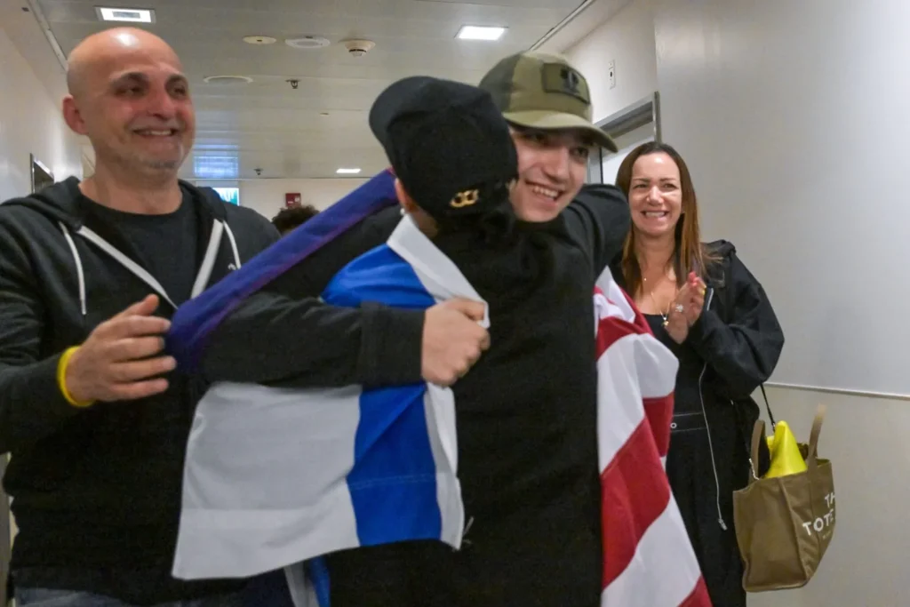 The Emotional Reunion of Edan Alexander and His Family