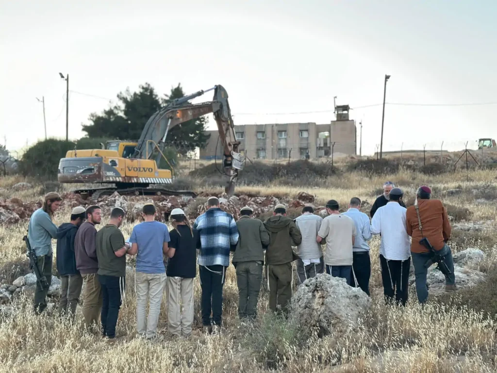 Community Constructs New Cemetery for David Libi Following his Fall in Gaza