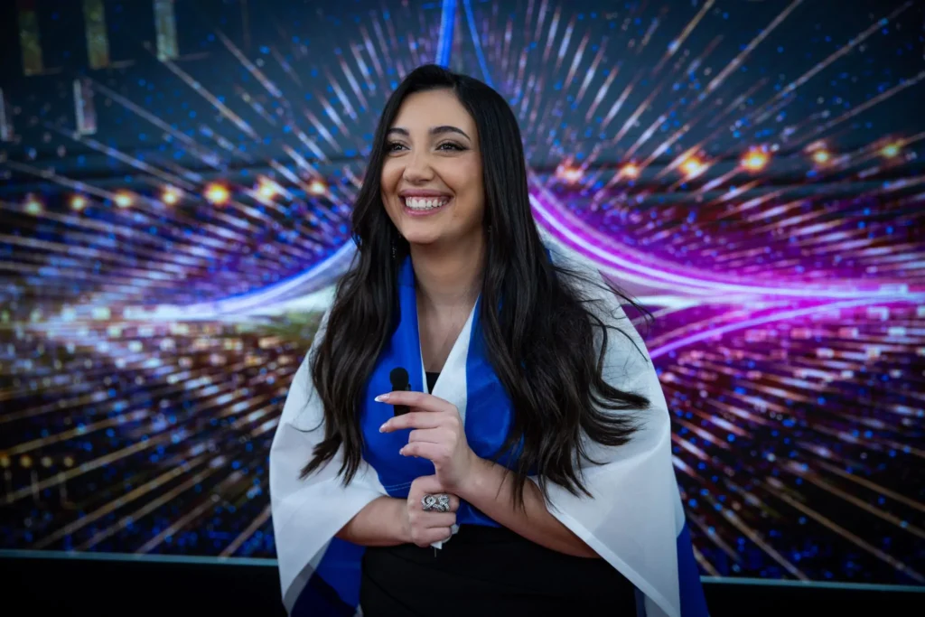 Israel’s Yuval Raphael Battles for Spot in Eurovision Grand Final