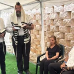 Infant Son of Slain Mother Named “Ravid Chaim” in Bruchin Ceremony