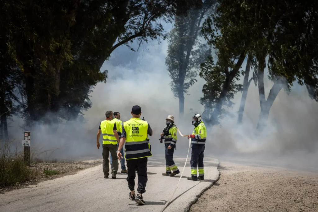 Wildfire Under Control: Jerusalem Hills Blaze Contained