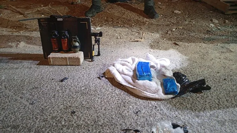 Grenades and Ammo Mere Steps Away from Kindergarten in Lod