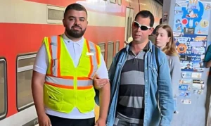 Thousands of Blind Israelis Now Ride the Train with Ease