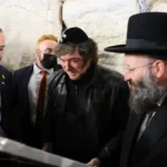 Javier Milei Opens Israel Visit with Prayer at Judaism’s Holiest Site