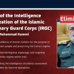 Israel Takes Out Head of IRGC Intelligence Organization, Senior Commanders