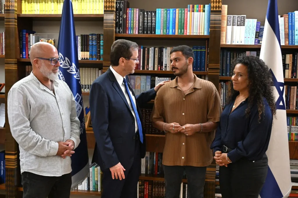 President Meets Freed Hostage, Says “We Can Bring Them All Back”