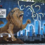 From Shelter to Strength; Hadera’s “Rising Lion” Graffiti Roars with Hope