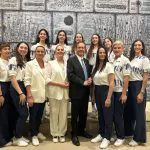 לפני יציאתם למשחקים בפריז: הרצוג אירח את המשלחות