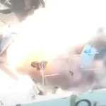 צפו בתיעוד: המחבל התהלך על הגג וחוסל מהאוויר