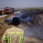 מטח כבד מלבנון ללא נפגעים: יירוטים, נפילות בשטחים פתוחים ושריפות