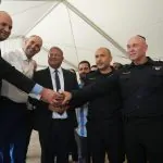 אבן פינה לביטחון: תחנת משטרה חדשה מוקמת בלוד