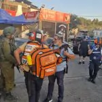 פיגוע דריסה בצומת אריאל: שניים נפצעו קל במקום, המחבל חוסל