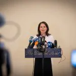 ביקור תשיעי בישראל מאז תחילת המלחמה: שרת החוץ של גרמניה נפגשה עם מקבילה הישראלי