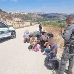 מבצע נרחב של משמר הגבול: מאות שוהים בלתי חוקיים נעצרו בסוף השבוע
