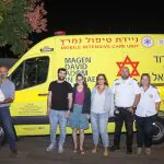 מרגש: נולדה בניידת שהוקדשה לזכרו של פראמדיק שנפל בעזה – ונקראה על שמו