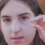 ילדה מצאה קמע מצרי בן 3,500 שנה
