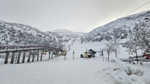 החרמון התכסה בלבן: 30 ס"מ של שלג במפלס התחתון ו-40 בעליון