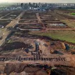 בעיצומה של הקמת שכונה חדשה בקרית גת: נחשף יישוב רומי עתיק