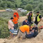 עם אמבולנס 4X4 וכסא מיוחד: מטיילת נפצעה וחולצה בשלום