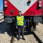 לא יורד מהפסים: חובב הרכבות הצעיר זכה להצצה אל מאחורי הקלעים של הרכבת