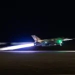 מבצע עוז וחרב: תיעוד ראשון של תקיפות חיל האוויר