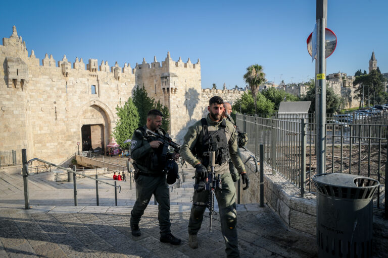 שב"כ והמשטרה סיכלו פיגוע ירי משמעותי בירושלים