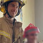 ילד נתקע בתוך פח אשפה – לוחמי האש חילצו אותו