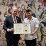 אות יו"ר הכנסת: בן ה-25 שהקים את ארגון ההסברה הגדול בישראל