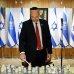 טקס הדלקת הנרות בכנסת לזכרם של למעלה ממיליון הילדים היהודים שנספו בשואה