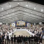 בני משפחות חטופים השתתפו בהדלקה במירון: "לא נוותר על התקווה"