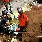 נפל לבור במהלך הטיול הלילי במדבר יהודה – וחולץ על ידי מתנדבים