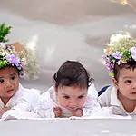 חג הביכורים: התינוקות שנולדו נפגשו בבית החולים