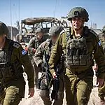 הרמטכ"ל ברצועה: "מפה יצאו המרצחים. אסור לנו לשכוח לרגע את שאירע פה"