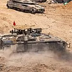לקראת כניסת הכוחות: צה"ל מגביר את השימוש במשוריין הוותיק