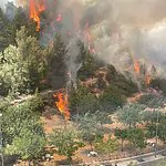 שריפה סמוך לירושלים: ניתנה הנחייה לפינוי – לוחמי האש בלמו את התפשטות הלהבות