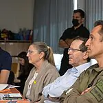 נשיא המדינה ללוחמי פיקוד העורף: "אתם מגלים גבורה בלתי רגילה"