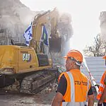 זה מה שיוקם במתחם בו נפל הטיל מאיראן
